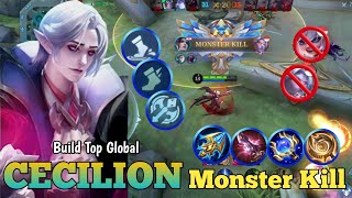 Cecilion Gas Poll!! MLBB | Monster Kill - Play Safely Until The Lite Game Enemies Run Away