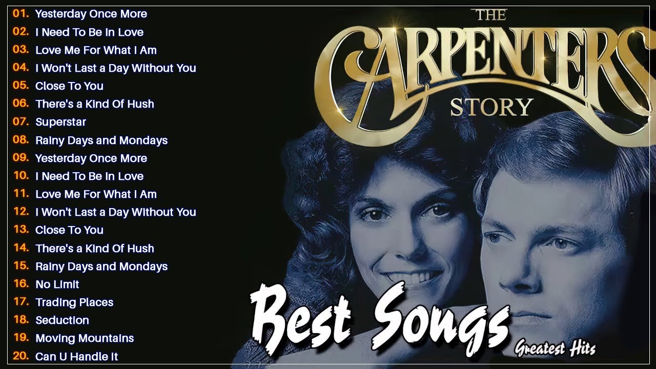 The Carpenters Greatest Hits Full Album - Best Of The Carpenters