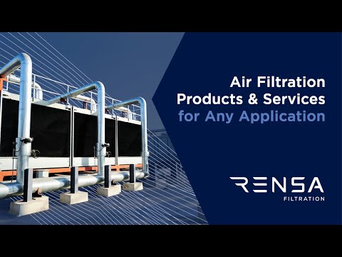 Rensa Filtration Products Highlight - High Efficiency Filters - video from Rensa Filtration