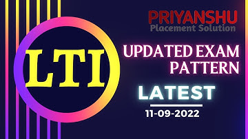 LTI Latest Exam Pattern | LTI online assesment | LTI Placement Papers 2022 For Freshers (Updated)