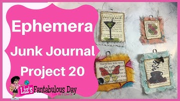 Create With Me, Easy Junk Journal Ephemera Ideas - How to Make Easy Paper Clips