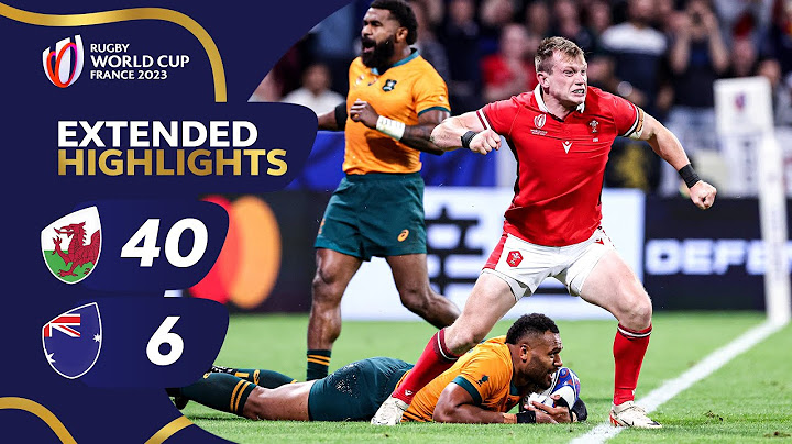 Wales dominate Wallabies | Wales v Australia | Rugby World Cup 2023 | Extended Highlights