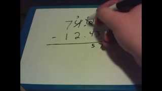 Math Lessons - Decimals: Adding, Subtracting, Multiplying and Dividing