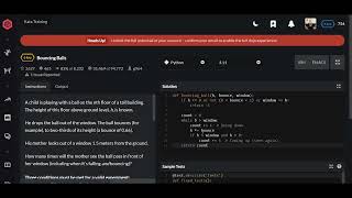 Codewars | Bouncing Balls | Python 6 kyu