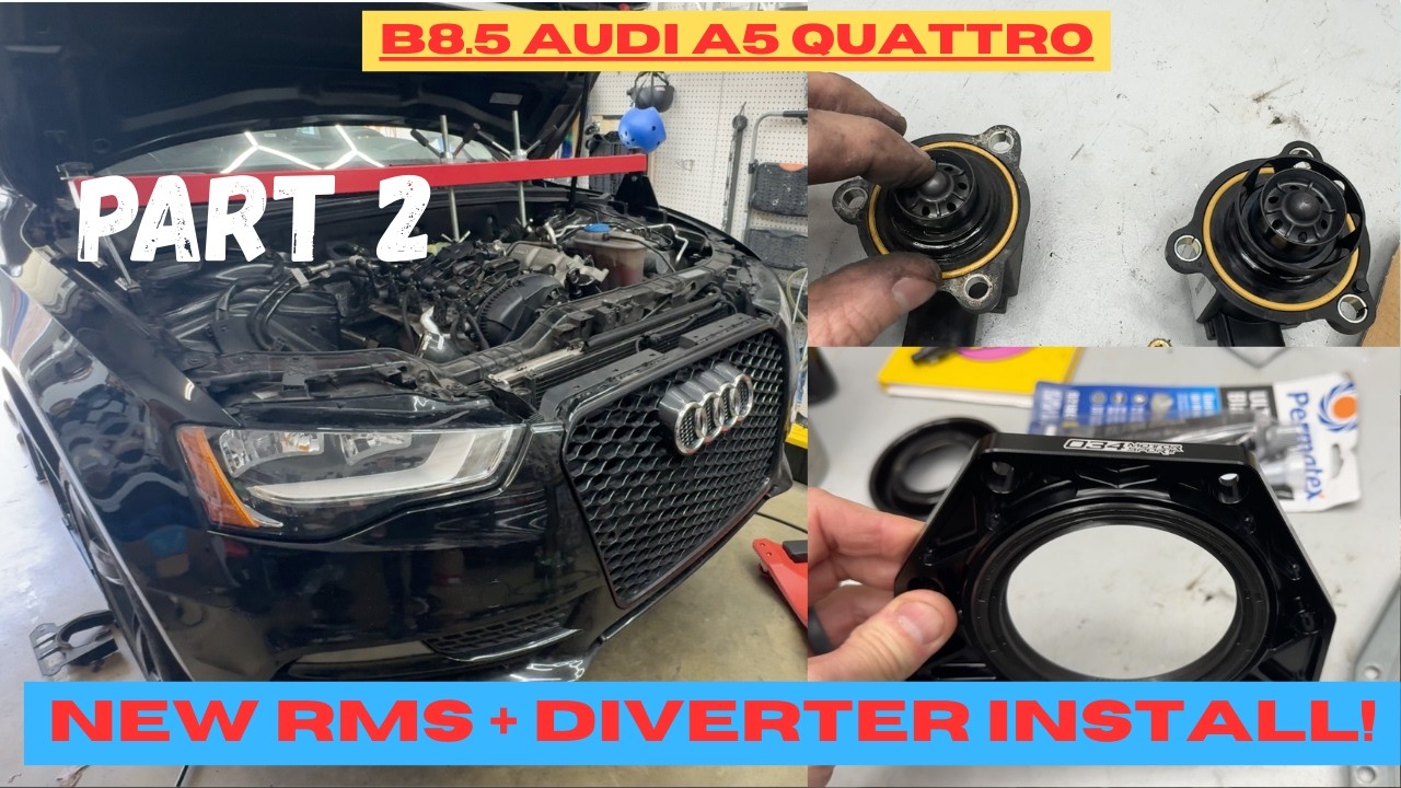 This $2,000 Audi Repair Can Be Done at Home (Rear Main Seal DIY)