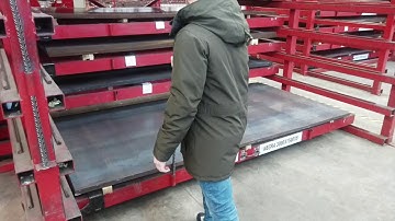 Sheets manual/automatic storage system