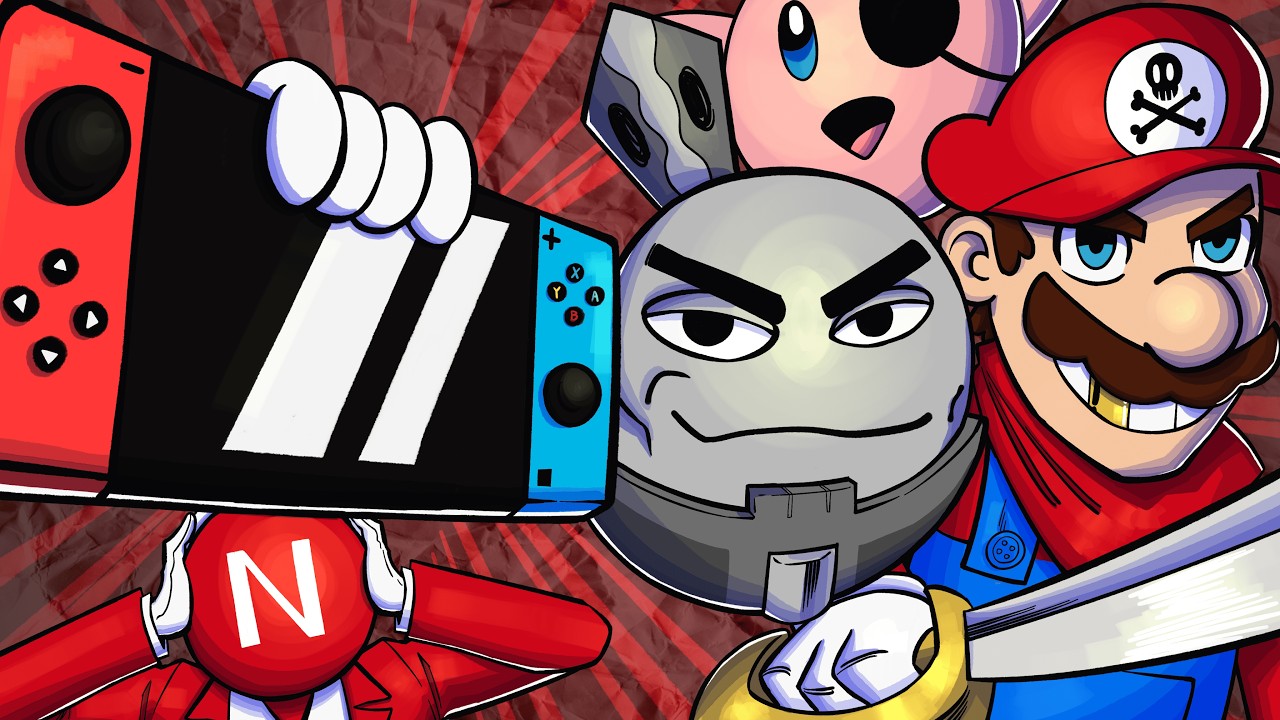 Desbloqueei meu SWITCH para me vingar da NINTENDO! - T