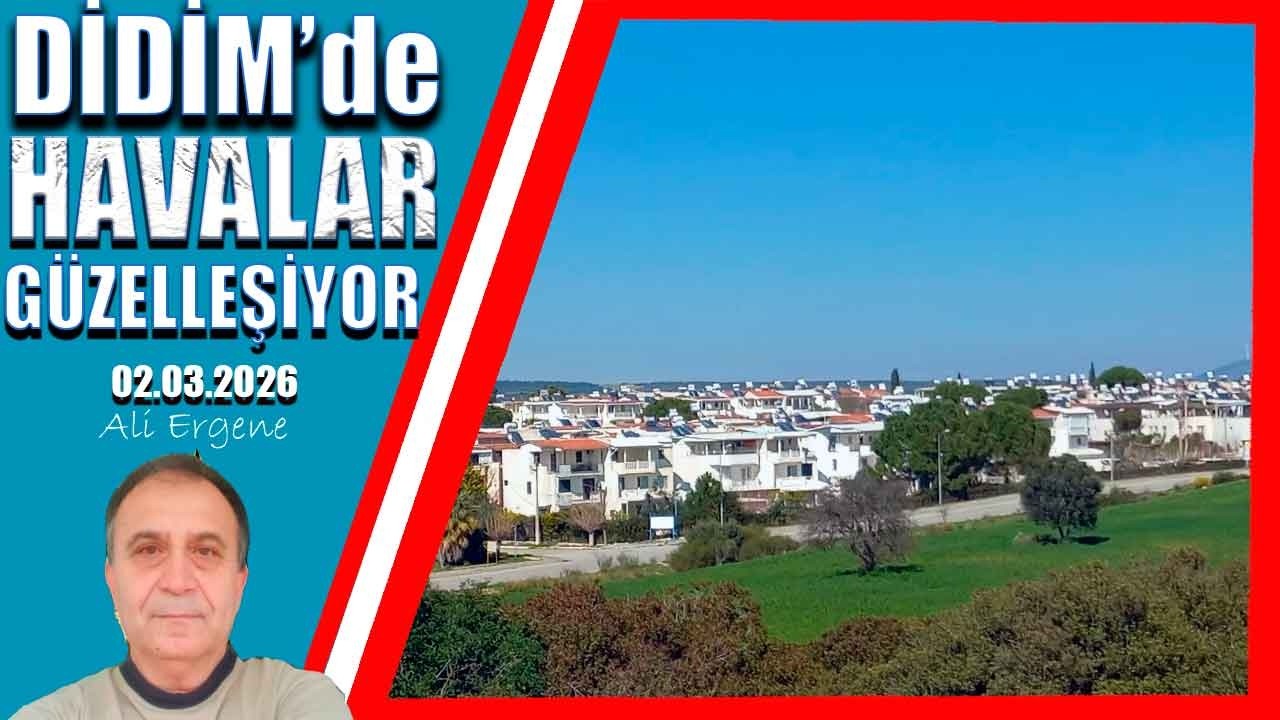 Didim'de havalar güzelleşiyor | Turkin Uutiset ᴴᴰ