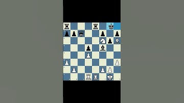 Chess Tactics - Double Attack #chess #chesstactics #chesspuzzle