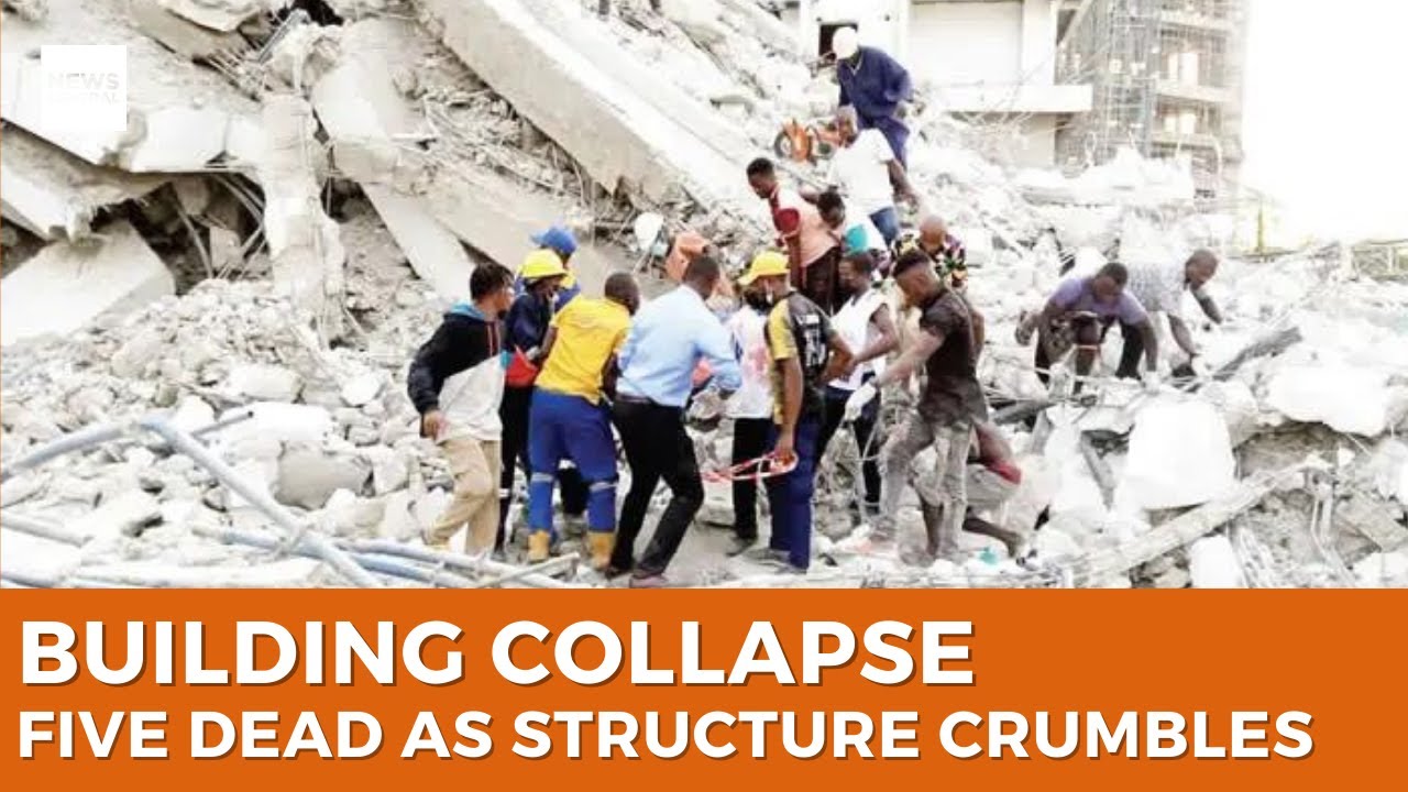 Building Collapse in Lagos: Five Dead as Structure Under Construction ...