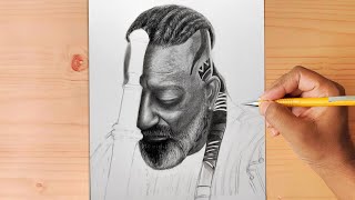 KGF CHAPTER 2 Drawing Sanjay Dutt /Adheera Timelapse Tutorial  #kgf2drawing #kgfchapter2