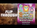 50 monster-themed miniatures by kameliya angelkova | flip through!