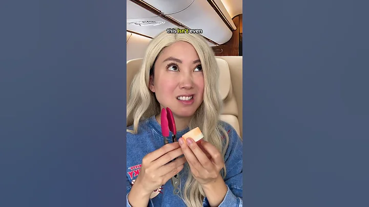 When first class on a plane offers a FINE DINING EXPERIENCE 😂