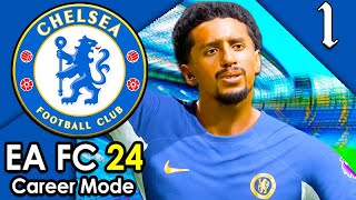 CHELSEA REBUILD! FC 24 Chelsea Career Mode Gameplay #1