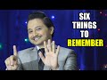 6 things to remember  arpan sharma