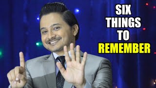 6 THINGS TO REMEMBER ❤️ ARPAN SHARMA