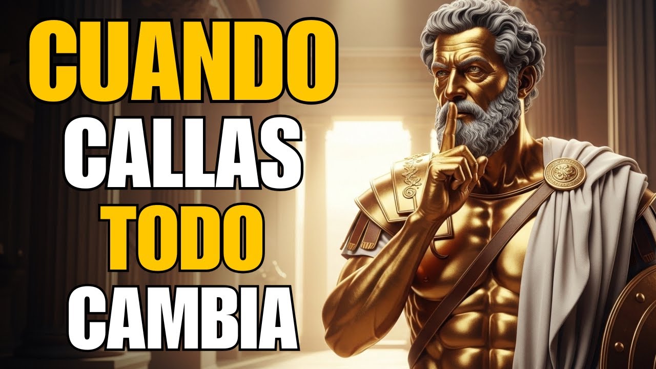 CUANDO APRENDES A CALLAR, TE VUELVES PELIGROSO | PODER ESTOICO REAL