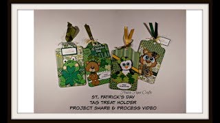 St. Patrick's Day Treat Tag Project Share and Process Video