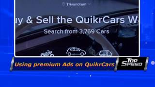 How to sell your cars using premium ads on QuikrCars. screenshot 1