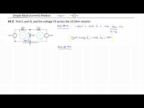 NA 2 - Mesh Analysis Introduction by example