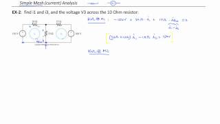 NA 2 - Mesh Analysis Introduction by example