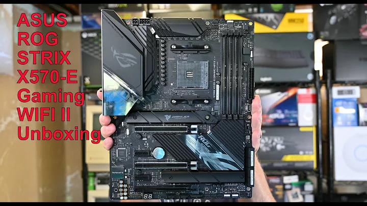 Experience the Unboxing of the ASUS ROG Strix X570E Gaming Wi-Fi 2 Motherboard