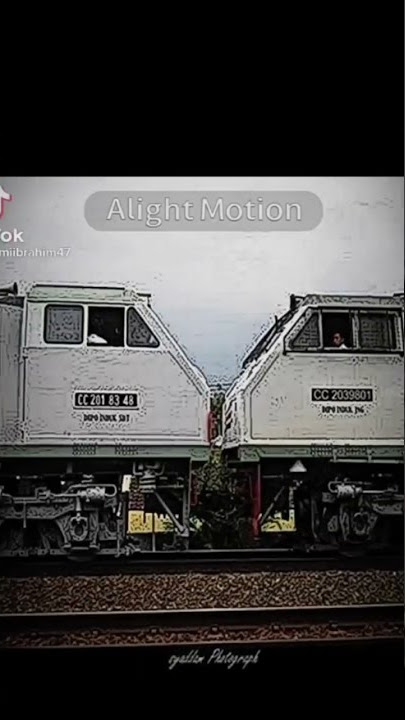#cc203 juga punya saudara 😏#janganlupasubscribe #cc2018348 #lokomotif #keretaapiindonesia