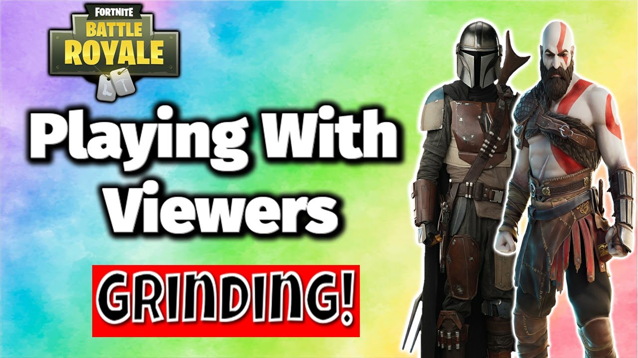 Fortnite With Viewers | Playing With Viewers | Grinding Squads