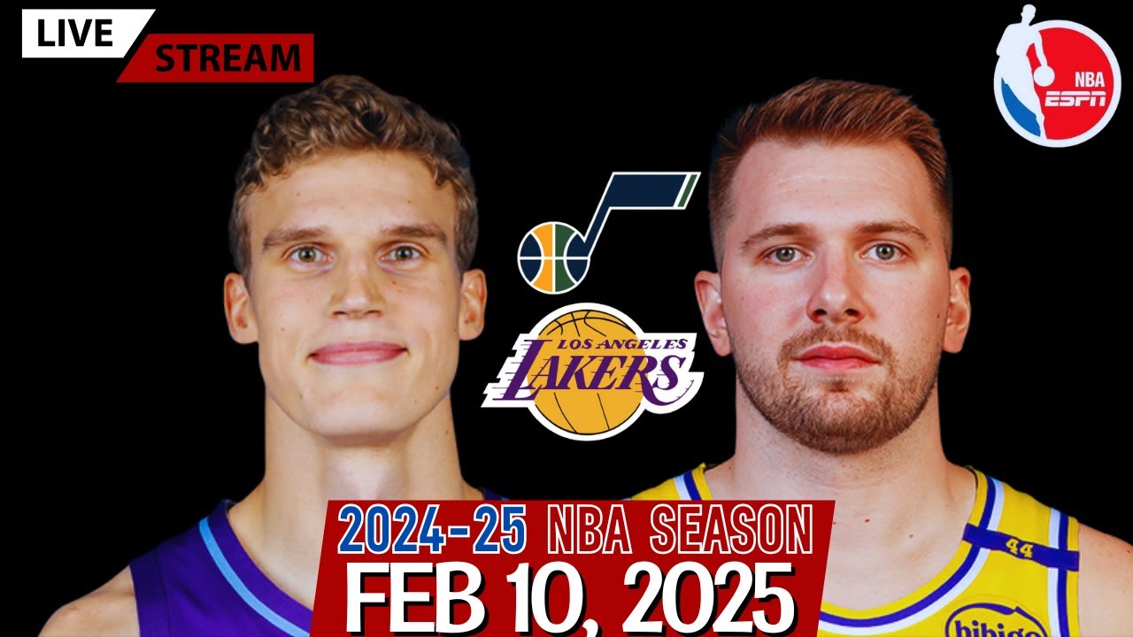 (Luka Doncic DEBUT!) Utah Jazz vs Los Angeles Lakers Live Stream (Play ...