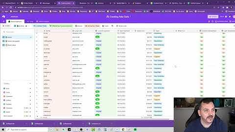 Generate Random Data quickly for your Airtable or Google Sheets