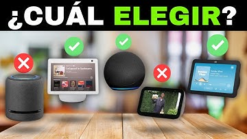 ✅ ¿QUÉ ALEXA COMPRAR EN 2025? 🔊 10 Mejores Altavoces Inteligentes Alexa Echo [Dot, Show, Studio...]
