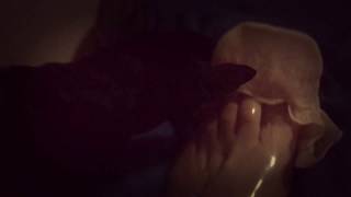 Latex Sock And Powder Pink Laced