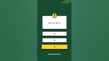 Can you solve this simple math quiz? ! #quiz #quiztime #brainstorming #quizchallenge #mathquiz