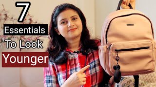 7 Essentials to Look Younger | Tips to Look Young | MomaTiara 