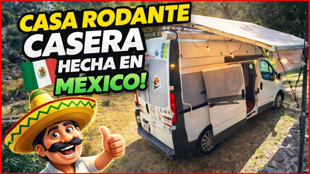 🔥 VANTOUR - Casa rodante hecha en México 🇲🇽 - La Casita del Abuelo 🚐