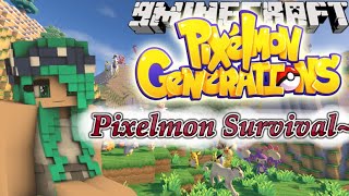 Minecraft Family Pixelmon Survival Episode 1- Part 1. Gotta Catch Em All!