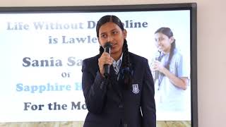 Inter House Debate Competition Finals (ICSE Section)