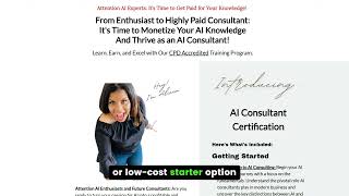 Alicia Lyttle's AI Consultant Certification Review