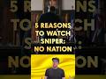Reason #5 you should watch Sniper: No Nation (2026)