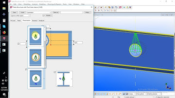 How To Hole Create in Beam & Plate
