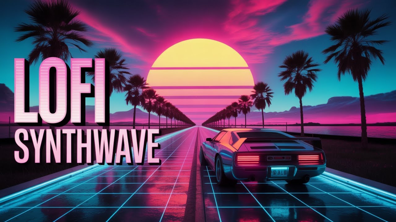 Endless Neon Road · Lofi Synthwave 24/7 | Chill Drive Through the Future