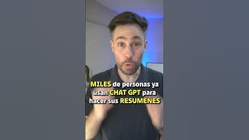 Usas la IA para resumir?🤖👨‍💻🦾#IA #AI #Resumen #ChatGPT #Estudiar #Leer