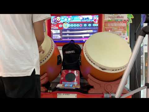 太鼓の達人 グリーンver 段位道場 名人 金合格 (3曲目の途中から)