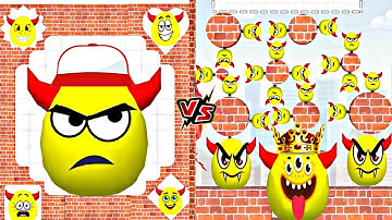 DRAW TO SMASH vs HIDE BALL- Brain Teaser Satisfying Gameplay Max Levels ASMR Video 🎮