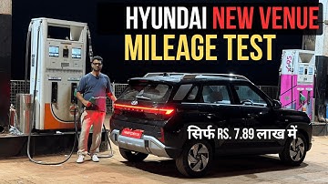 2025 Hyundai Venue Mileage Test & Review - Most Detailed 