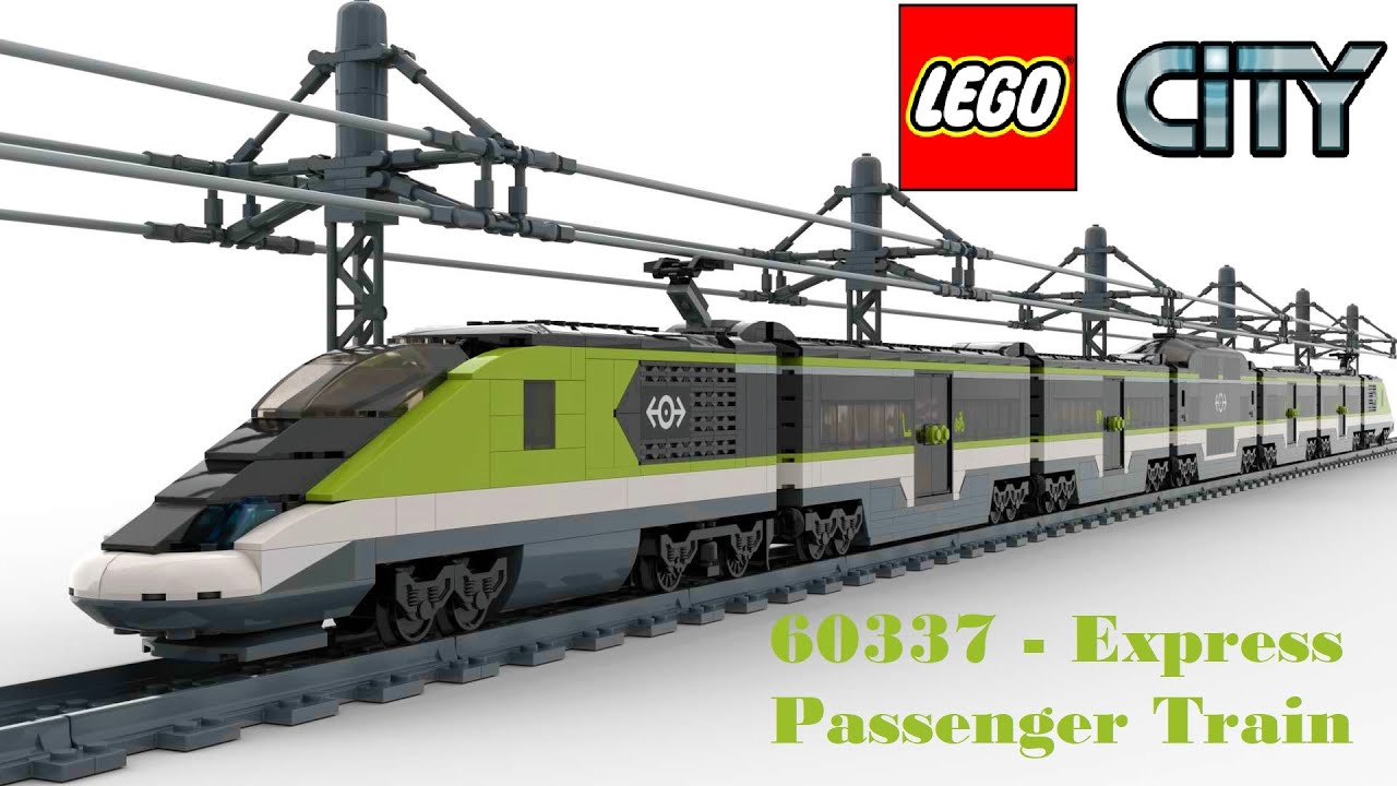 LEGO® - 60337 - Express Passenger Train - New exclusive unofficial images 