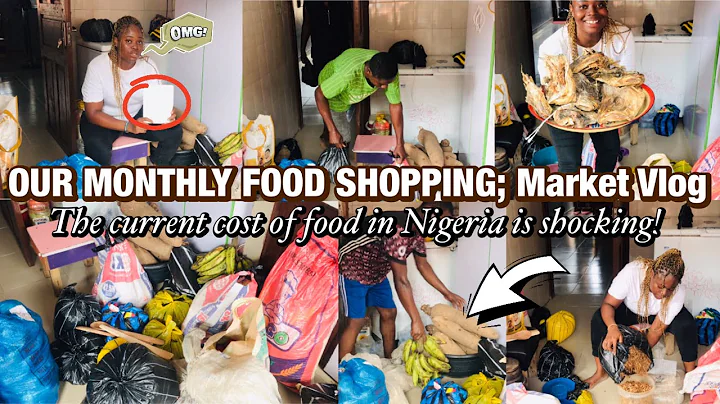 Market Vlog| What #150k Can Buy In A Nigerian Market Currently! Naira has No Value