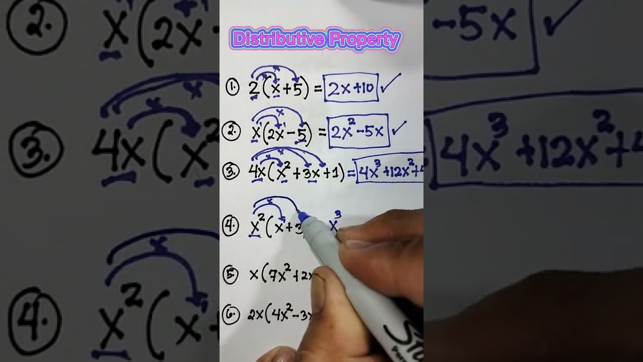 BASIC MATH REVIEW: Distributive Property