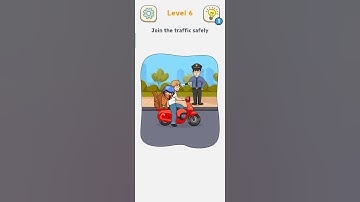 DOP 2: Delete One Part Level 6 Walkthrough Solution #shorts #DOP2