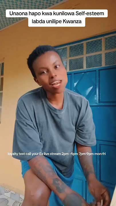 Download lagu Unaona hapo kwa kunilowa Self-esteem labda unilipe Kwanza